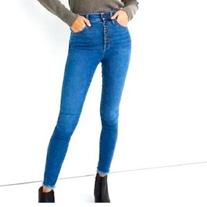 Madewell High Rise skinny jeans